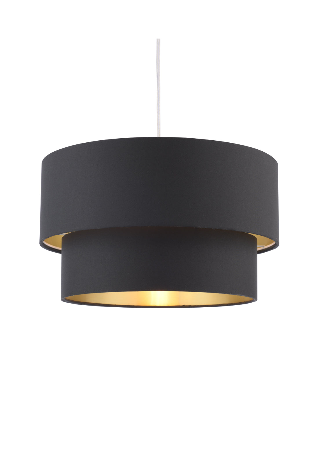 Rute Black & Gold Pendant Shade