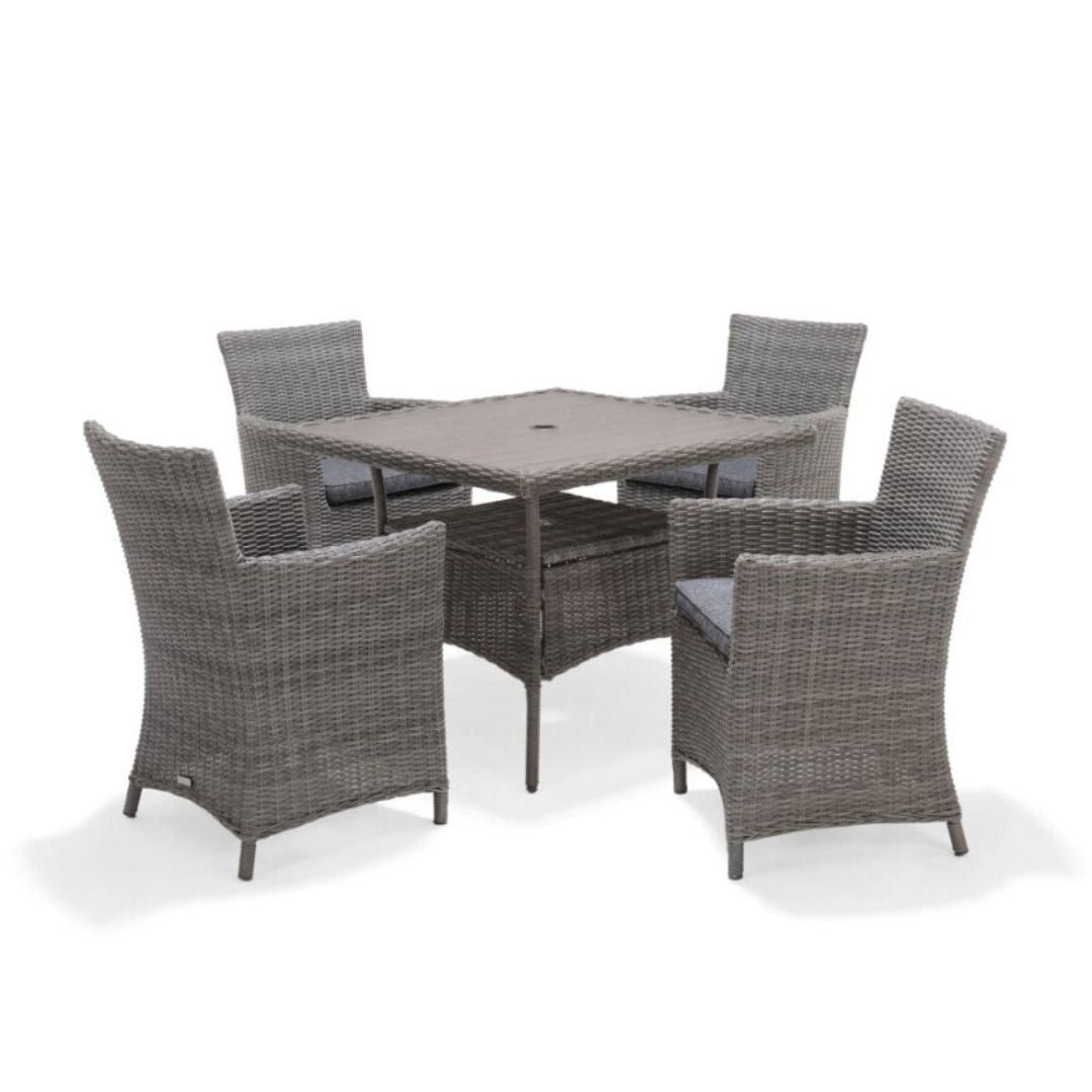 Palma 4 Seat Outdoor Dining Set