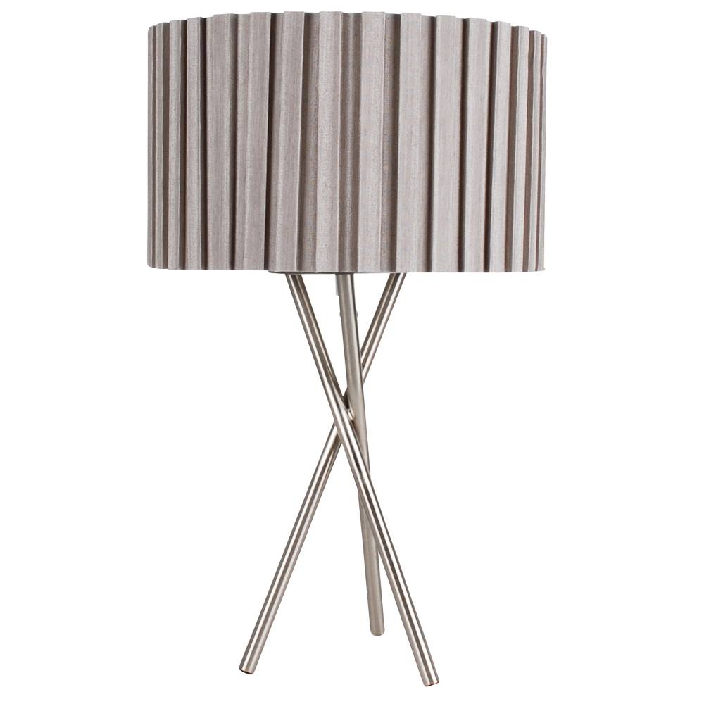 Sabella 43cm Table Lamp Satin Nickel
