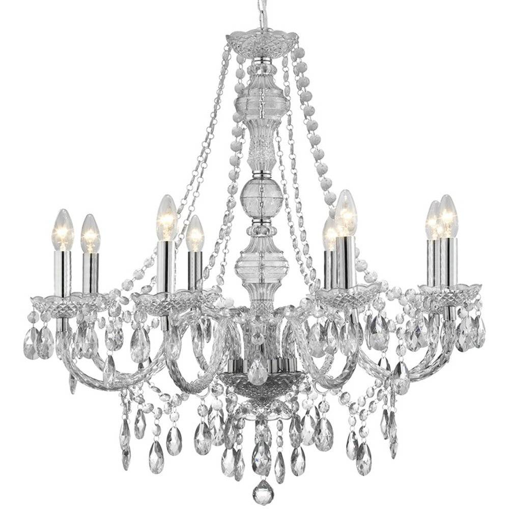 Marie-Thérèse 8 Light Clear Pendant Chandelier