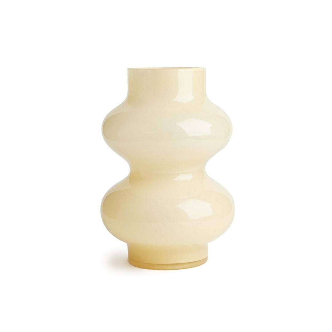 Albi Cream Glass Vase