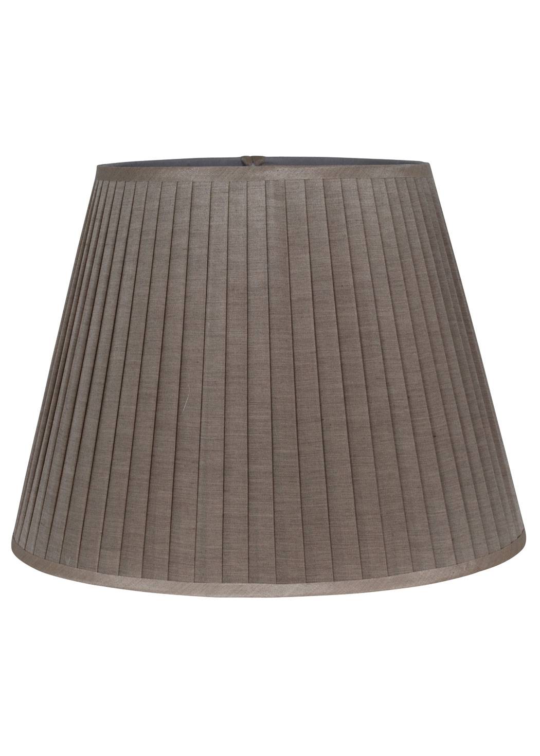 Harriet Side Pleat Drum Lamp Shade 40cm Mink