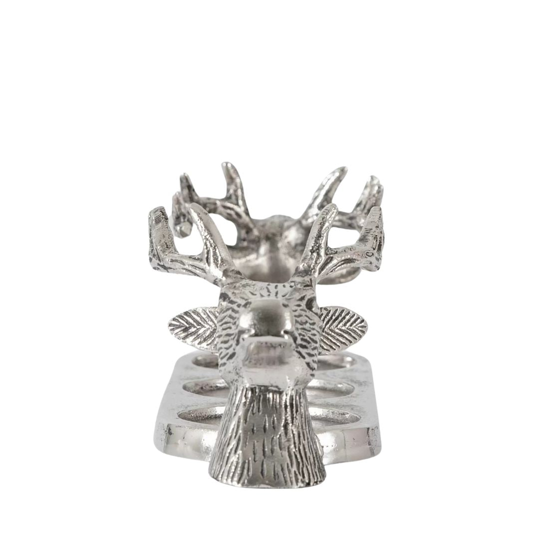 Stag Aluminium Candleholder