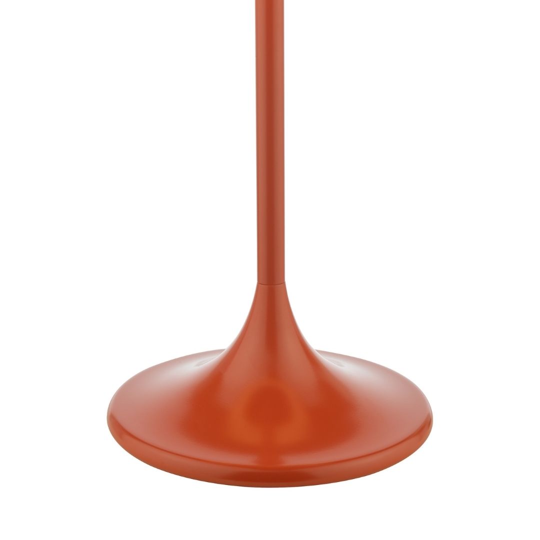 Toledo Burnt Orange Retro Table Lamp