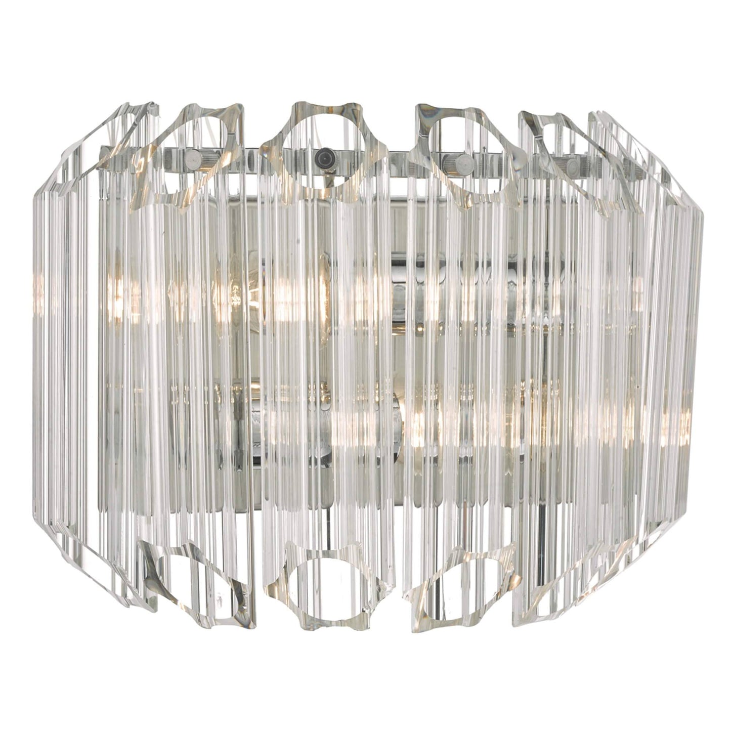Tuvalu Wall Light Polished Chrome