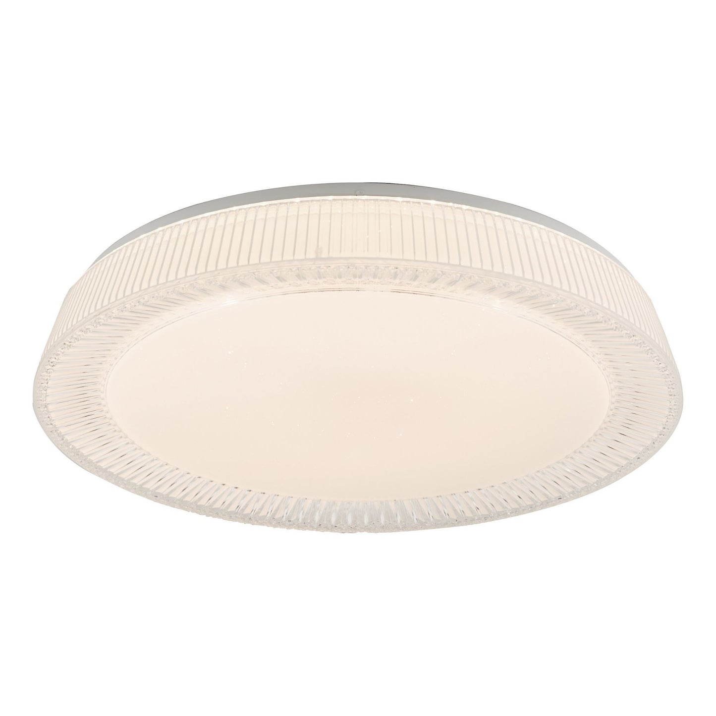 Udell Acrylic LED Flush Ceiling Light Large