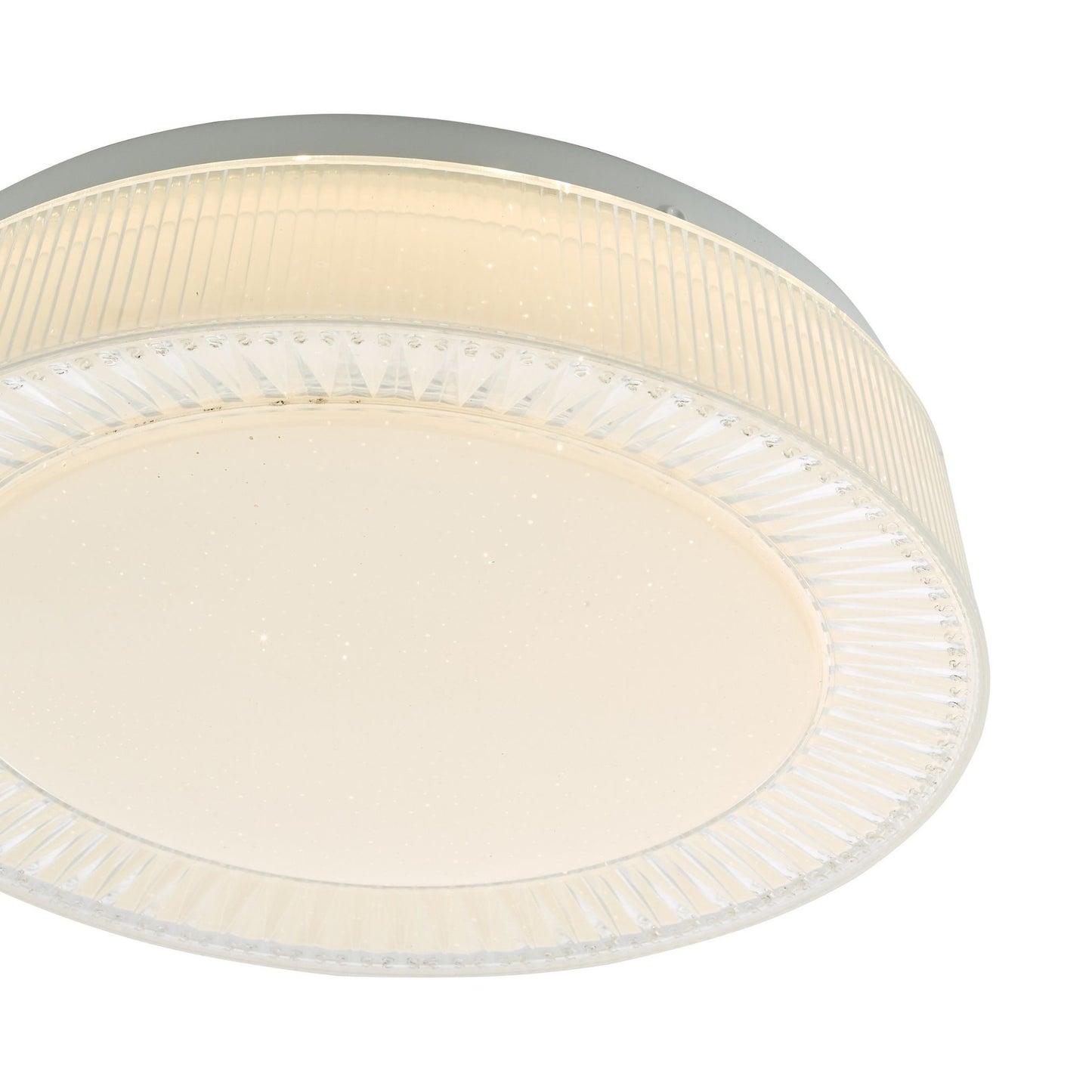 Udell Acrylic LED Flush Ceiling Light Small