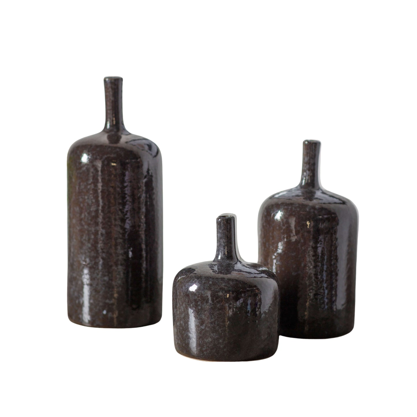 Vormark Set of 3 Ornaments in Dark Brown