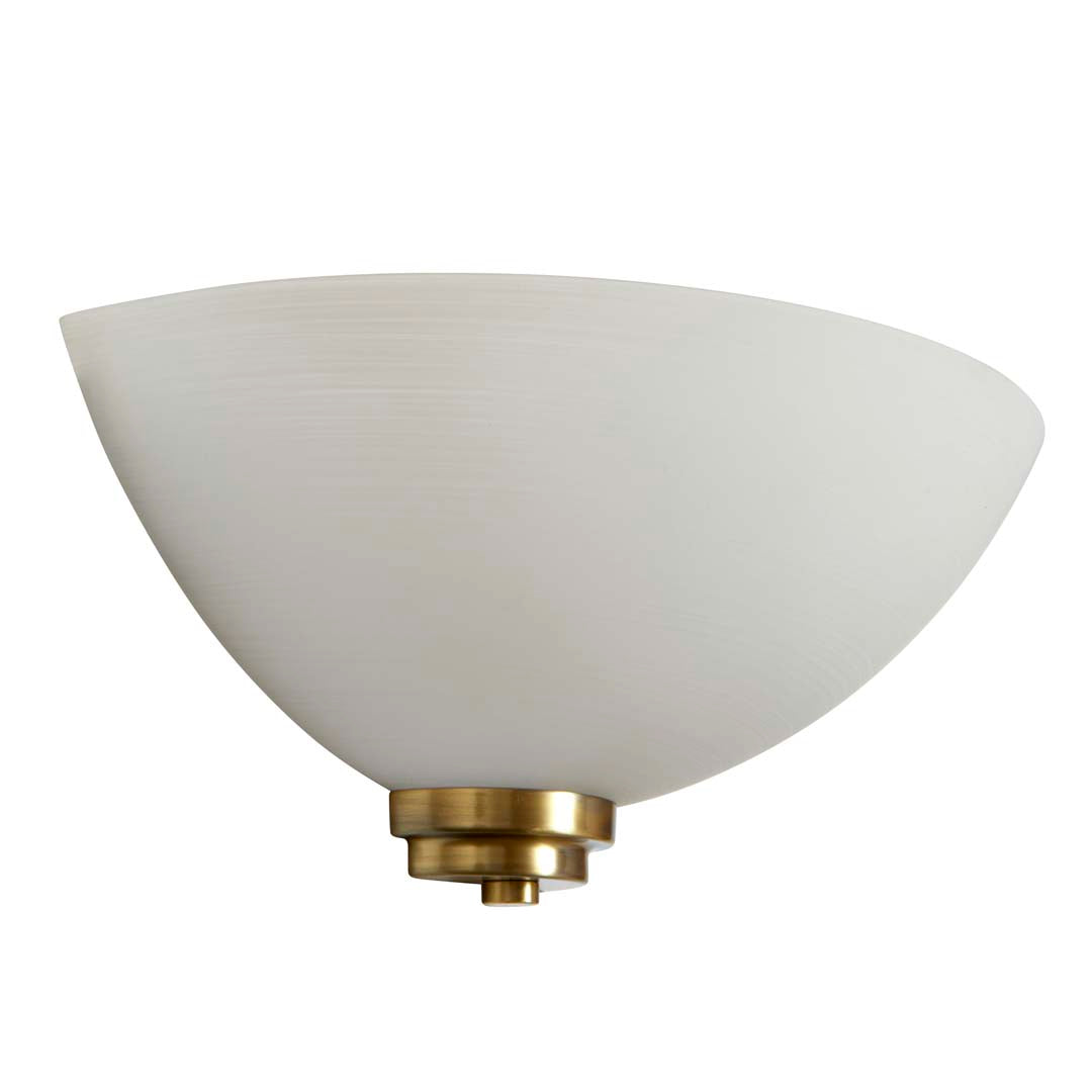 Welles Wall Light Antique Brass