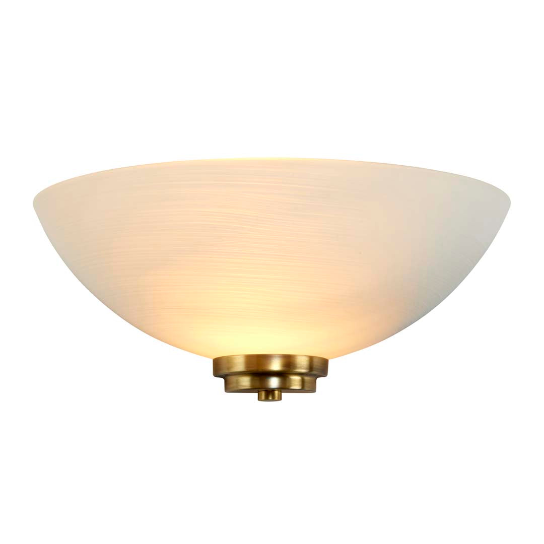 Welles Wall Light Antique Brass