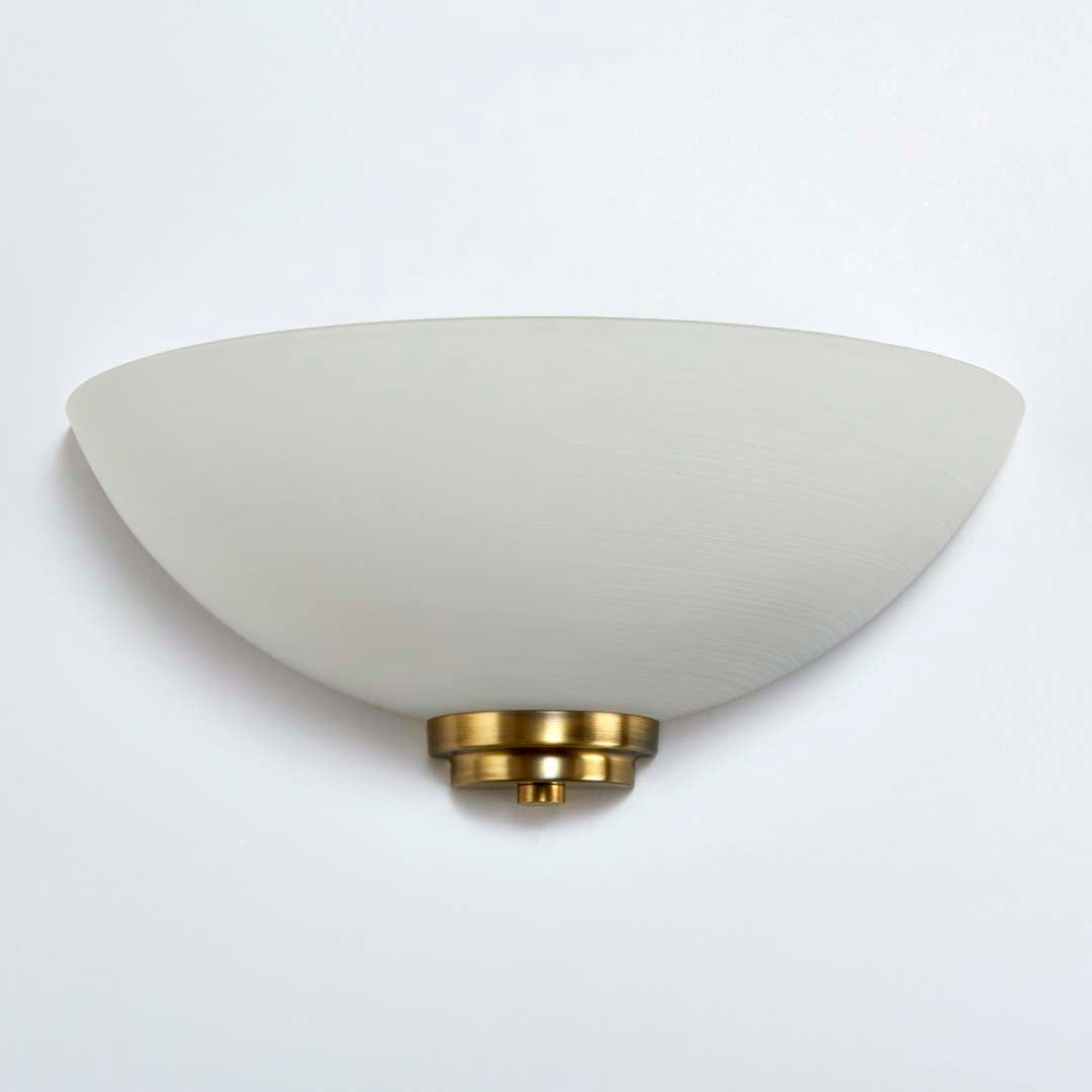 Welles Wall Light Antique Brass