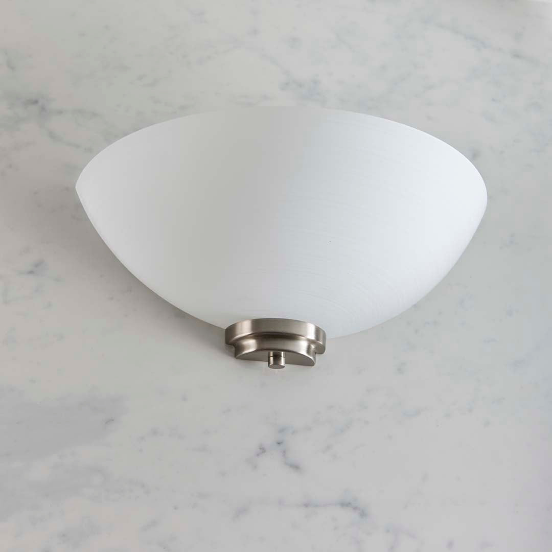Welles Wall Light Satin Chrome