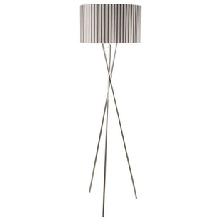 Sabella Tripod Floor Lamp Satin Nickel