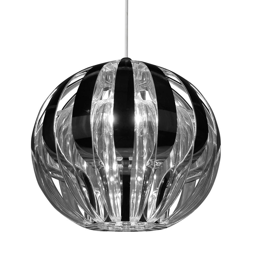 Bimber Polished Chrome Easy-Fit Pendant Shade