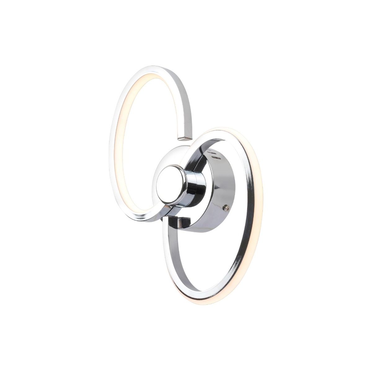 Simona 2 Light Polished Chrome LED Wall Light