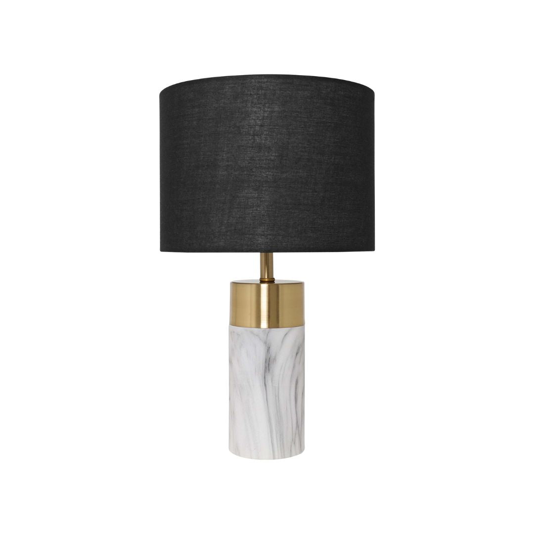 Devota 2 Toned Gold Table Lamp