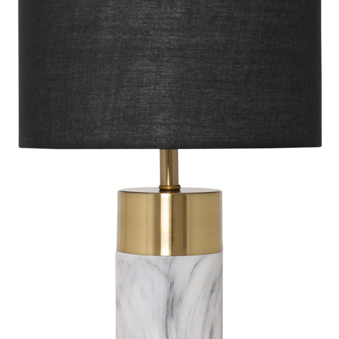 Devota 2 Toned Gold Table Lamp