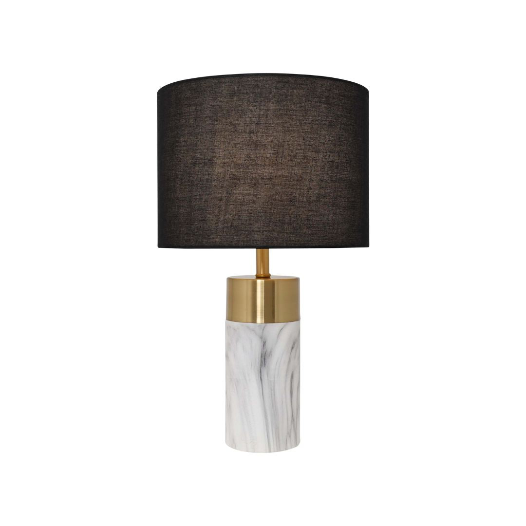 Devota 2 Toned Gold Table Lamp