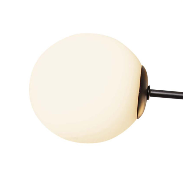 Parola 6 Light Matt Black Ceiling Light