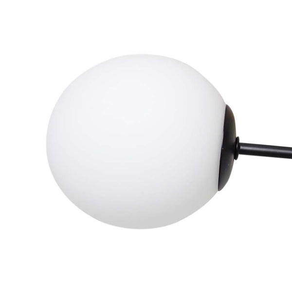Parola 6 Light Matt Black Ceiling Light