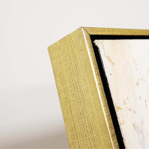 Forest Absract Cavas With Gold Frame 60x100cm