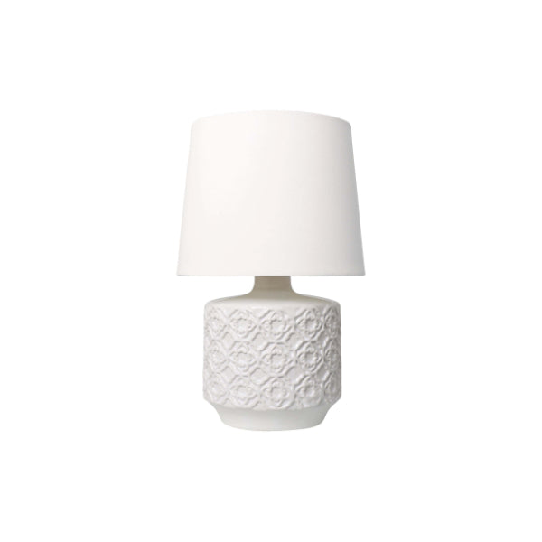 Mara White Ceramic Table Lamp