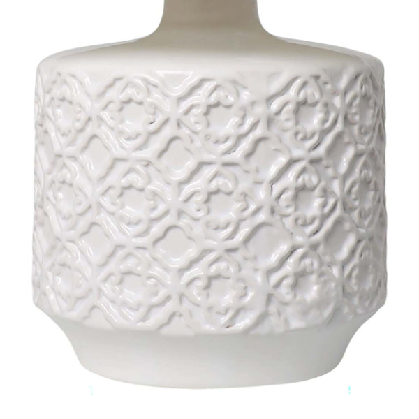 Mara White Ceramic Table Lamp