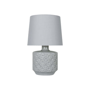Mara Grey Ceramic Table Lamp