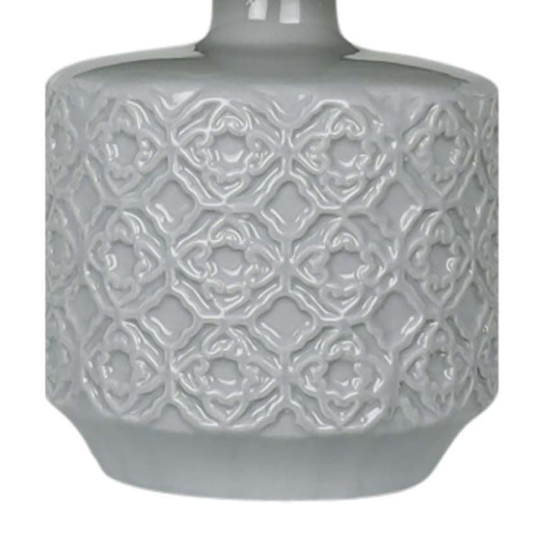Mara Grey Ceramic Table Lamp