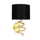Kasi Polished Brass Wall Light