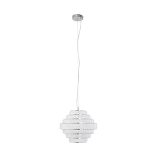 Heini Chrome & Crystal Ceiling Pendant