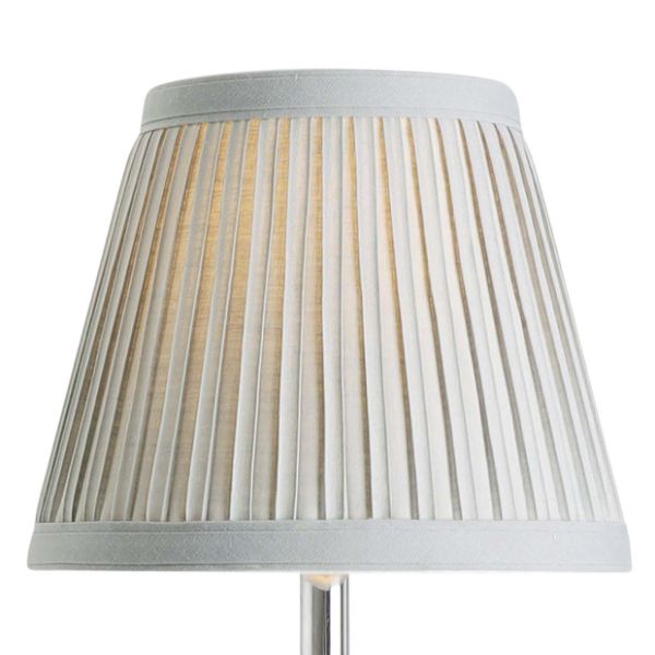 Giona Polished Chrome & Grey Wall Light