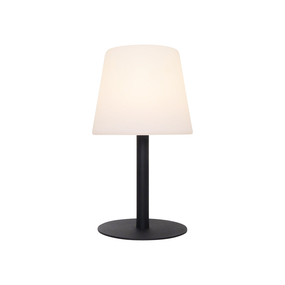 Preston Black LED Rechargeable Table Lamp