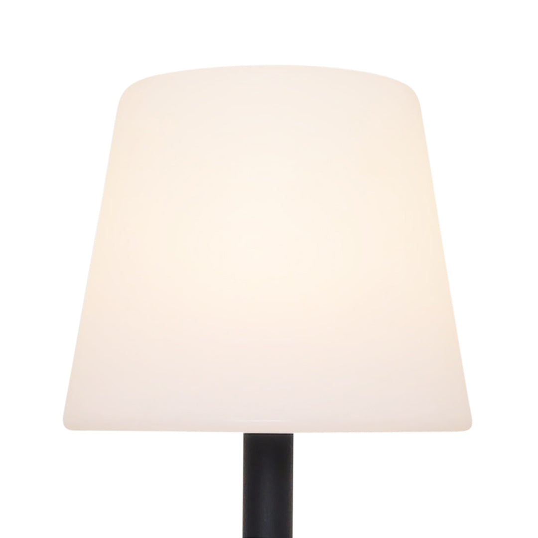 Preston Black LED Rechargeable Table Lamp