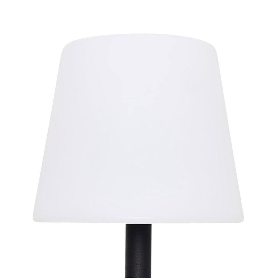 Preston Black LED Rechargeable Table Lamp