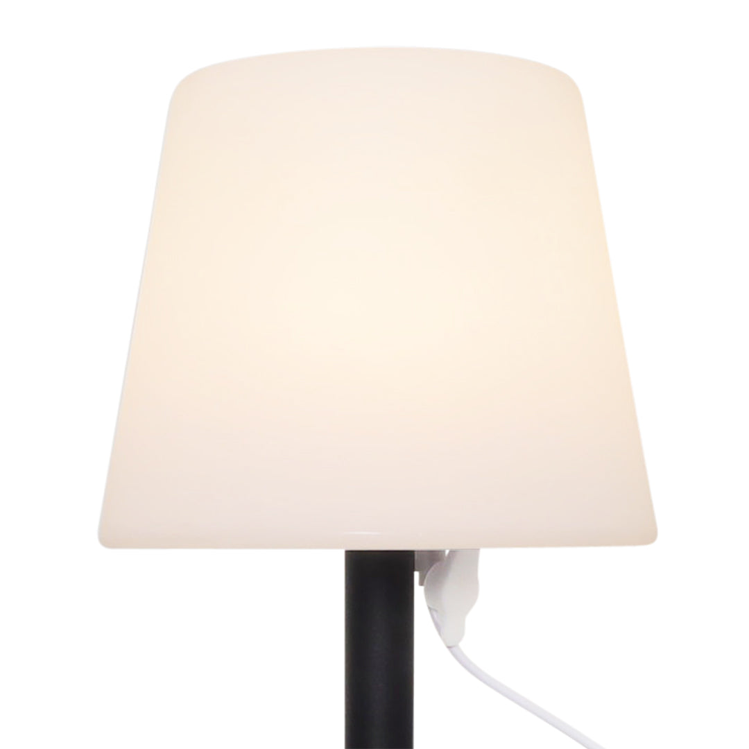 Preston Black LED Rechargeable Table Lamp