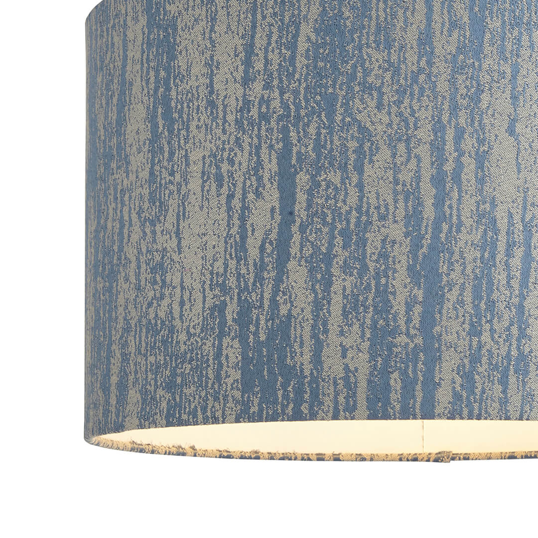 Canterbury 35cm Blue Jacquard shade