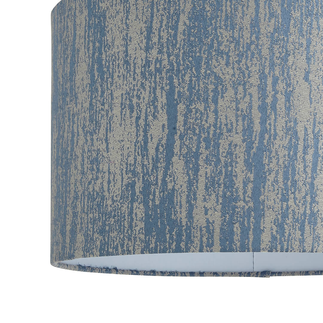 Canterbury 35cm Blue Jacquard shade