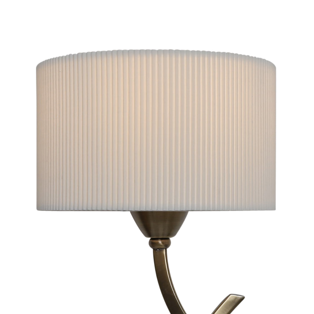Justina Antique Brass Table Lamp