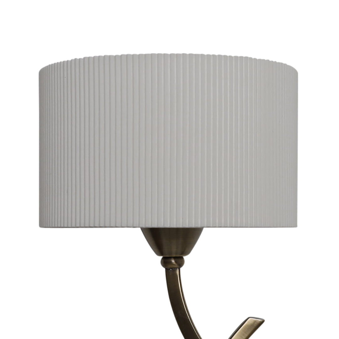 Justina Antique Brass Table Lamp