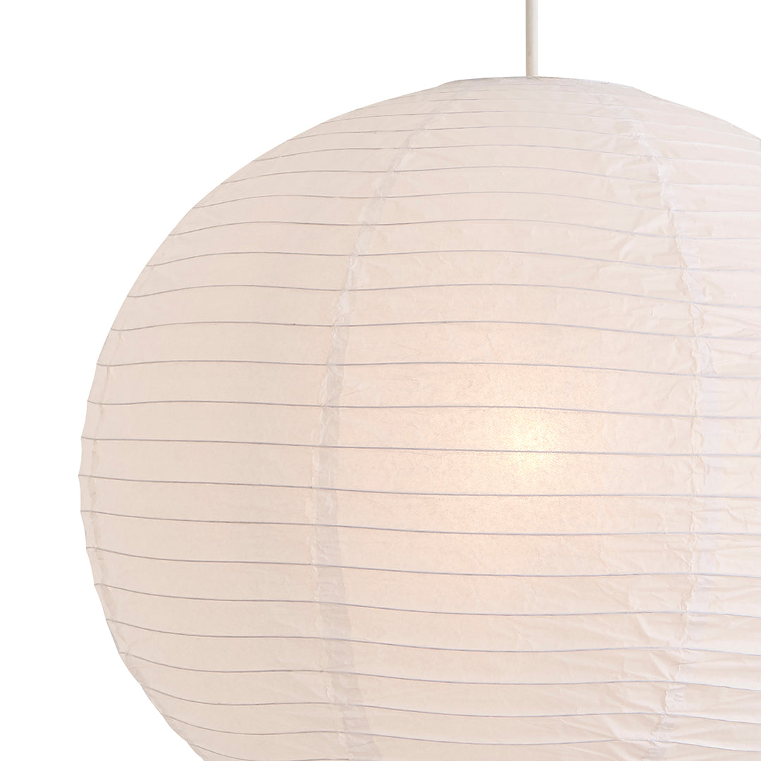 Rufus 60Cm Paper Ball White Shade