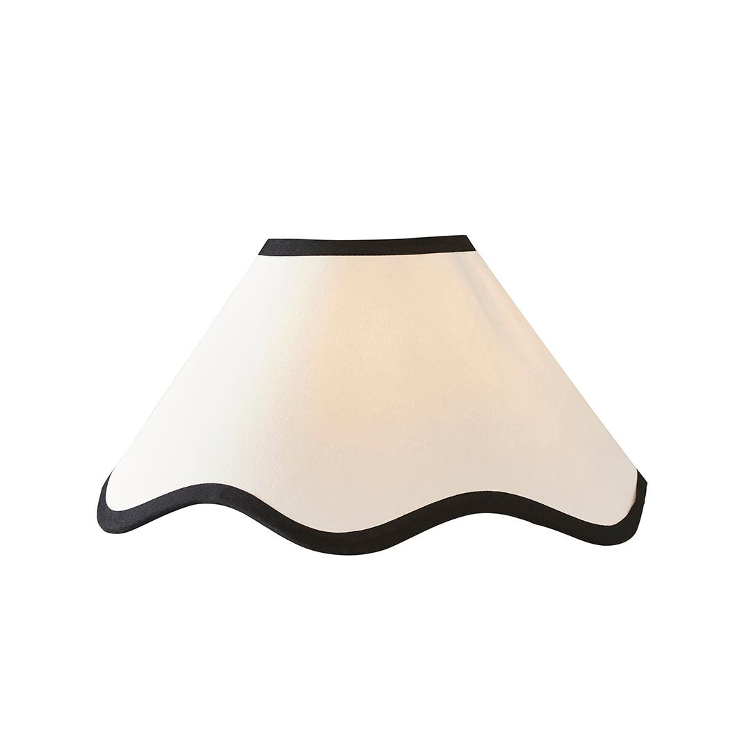 Ripple Shade Off White And Black 32Cm