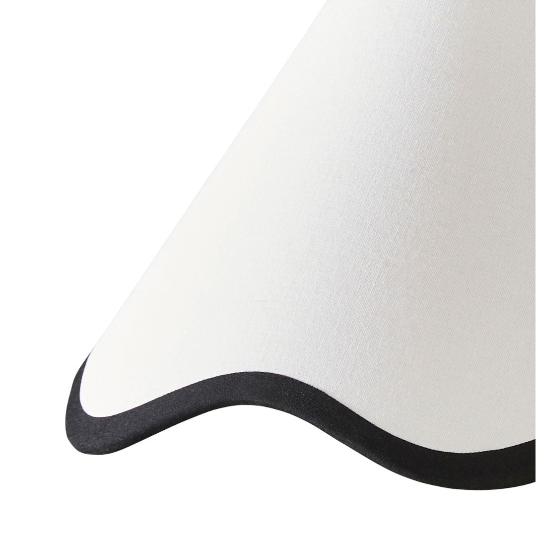 Ripple Shade Off White And Black 32Cm