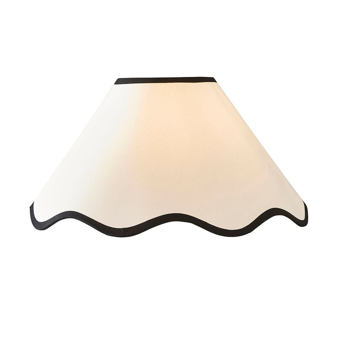 Ripple Shade Off White And Black 40.5Cm