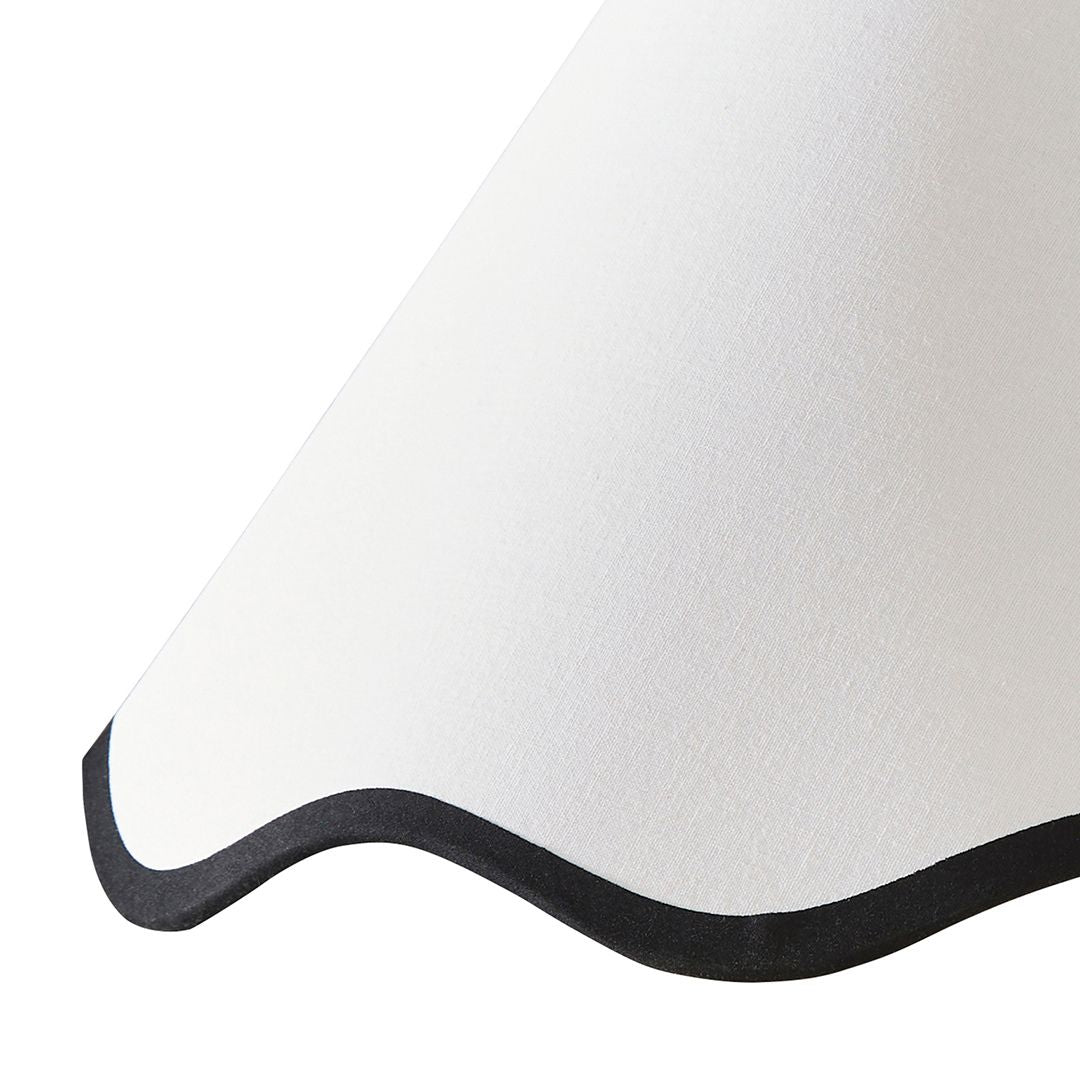 Ripple Shade Off White And Black 40.5Cm