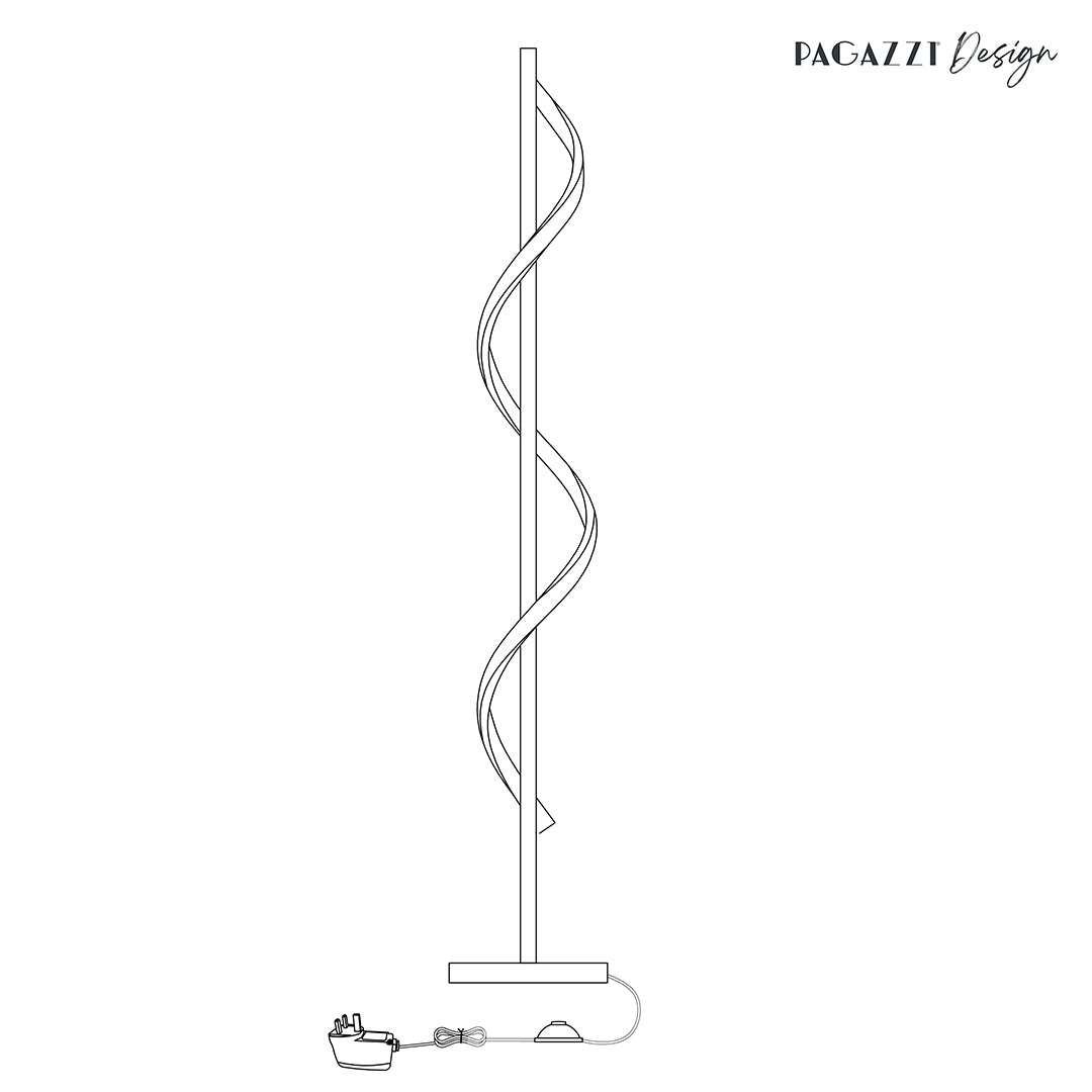 Juno LED Putty Floor Lamp