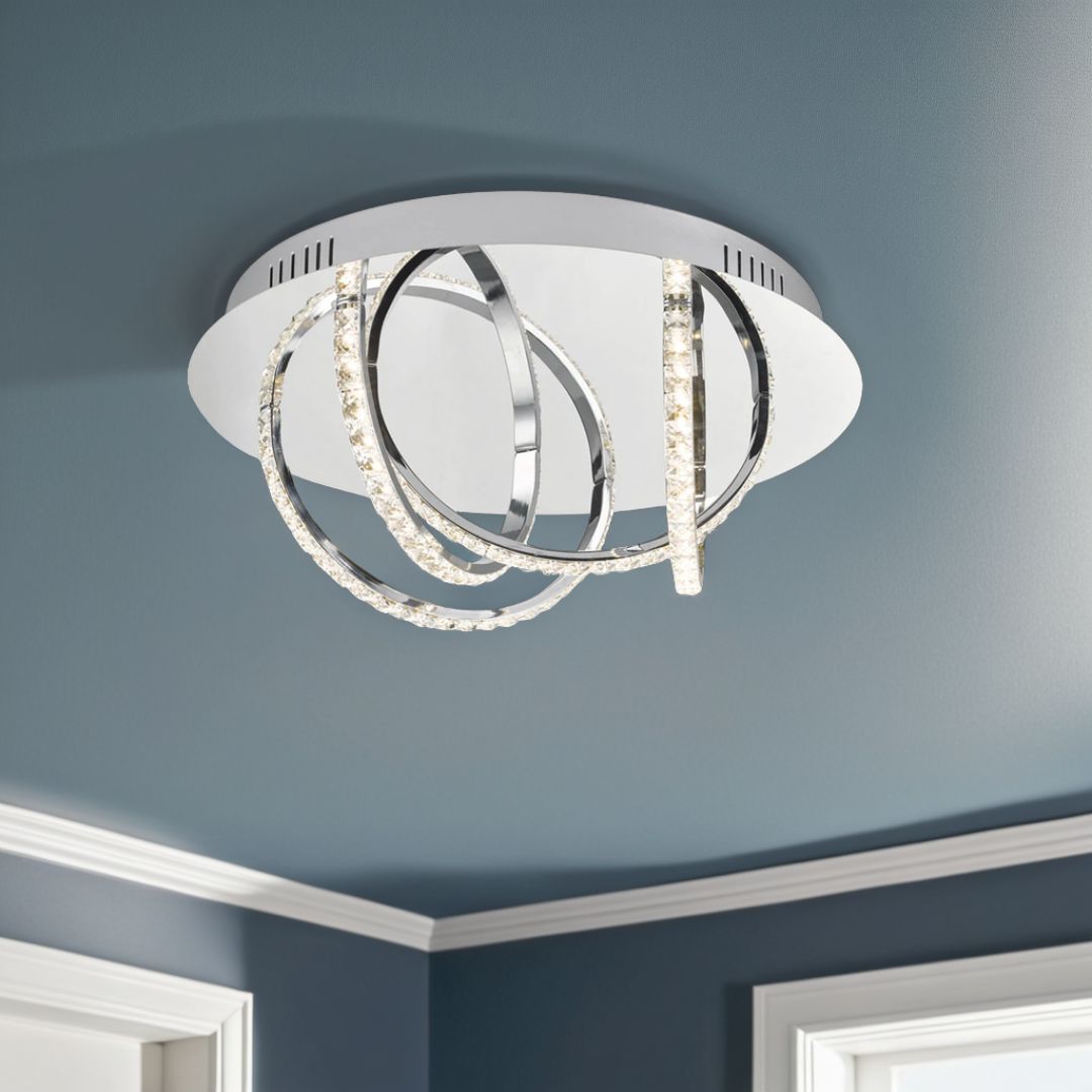 Zancara Flush Ceiling Light