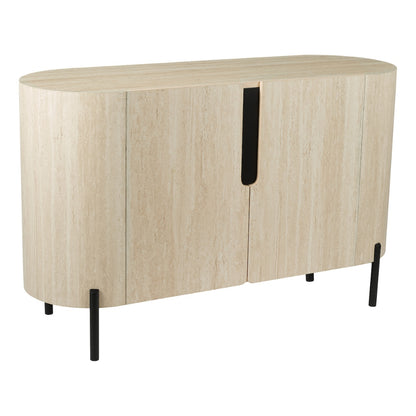 Ioana Small Travertine Effect Cabinet
