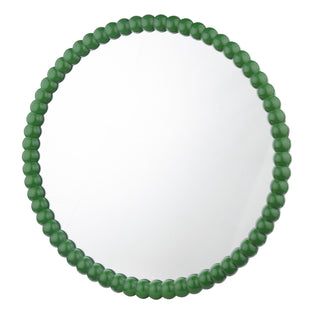 Ruan Round Mirror Green
