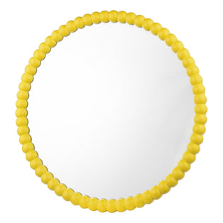 Ruan Round Mirror Yellow